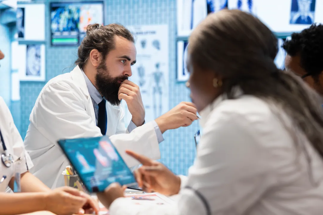 Illustrative healthcare consultation